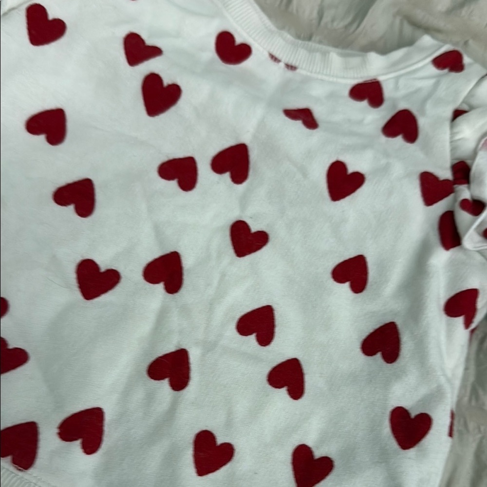 Cat and Jack 18m Heart Patterned Kids Shirt - Picture 2 of 5